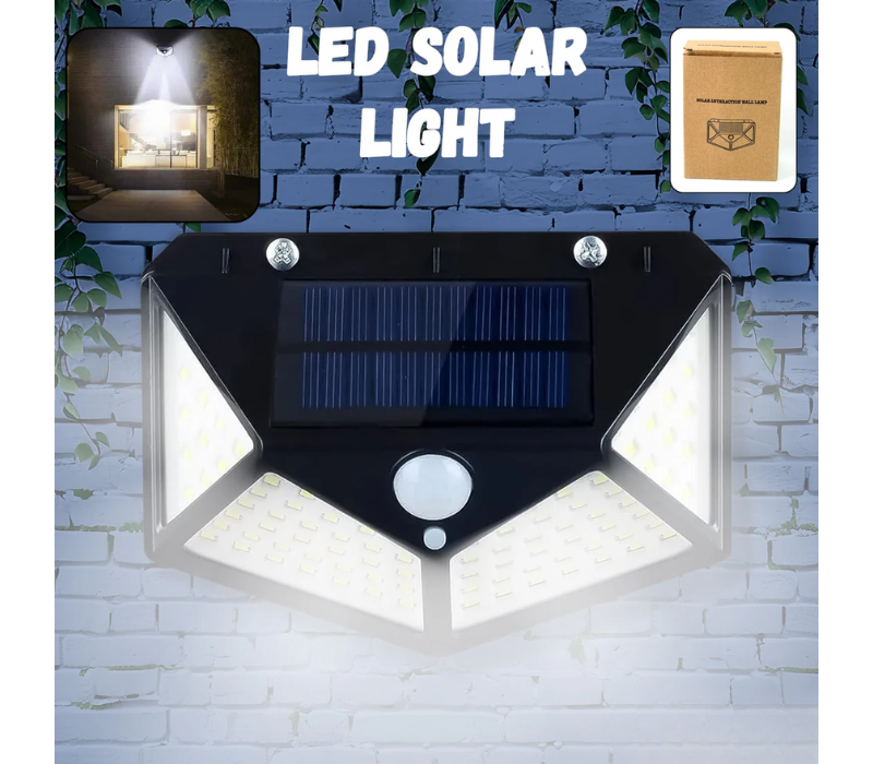 Outdoor Solar Wall Lamp